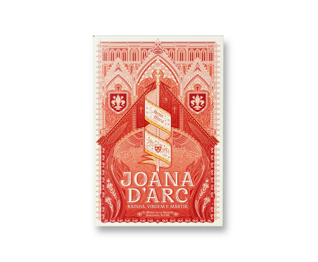 biografia de santa joana d'arc, edição da minha biblioteca católica.