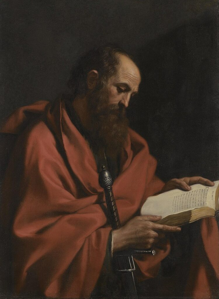 São Paulo de Guercino, um dos principais autores do Novo Testamento.