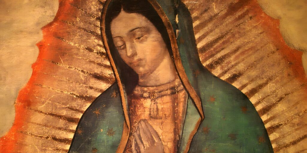 O manto de Nossa Senhora de Guadalupe