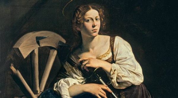 A vida de Santa Catarina de Alexandria