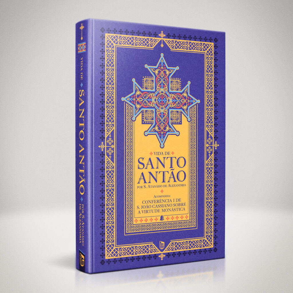 livro sobre a vida de santo antão, escrito por santo atanásio.
