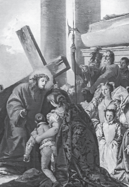 Oitava Estação da Via Sacra: Jesus encontra as mulheres de Jerusalém que choram por Ele