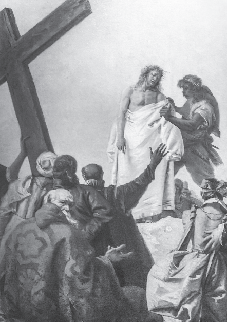 Décima Estação da Via Sacra: Jesus é despojado das suas vestes