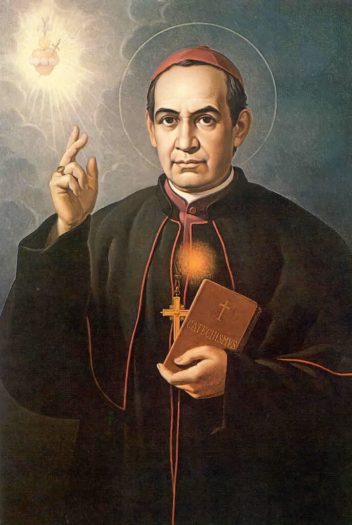 Santo Antônio Maria Claret, fundador dos Ordem dos Claretianos. 