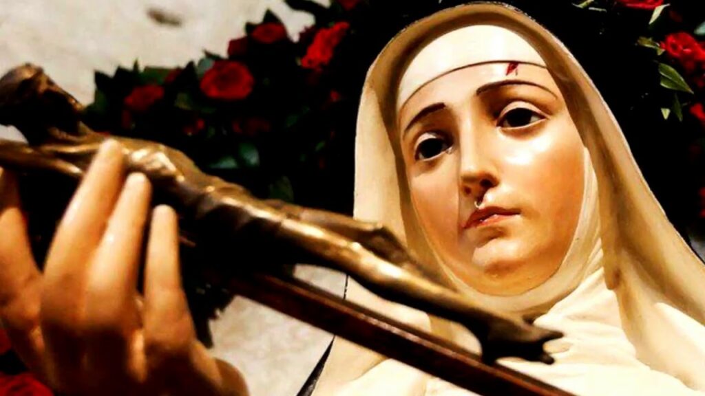 Como morreu Santa Rita de Cássia?