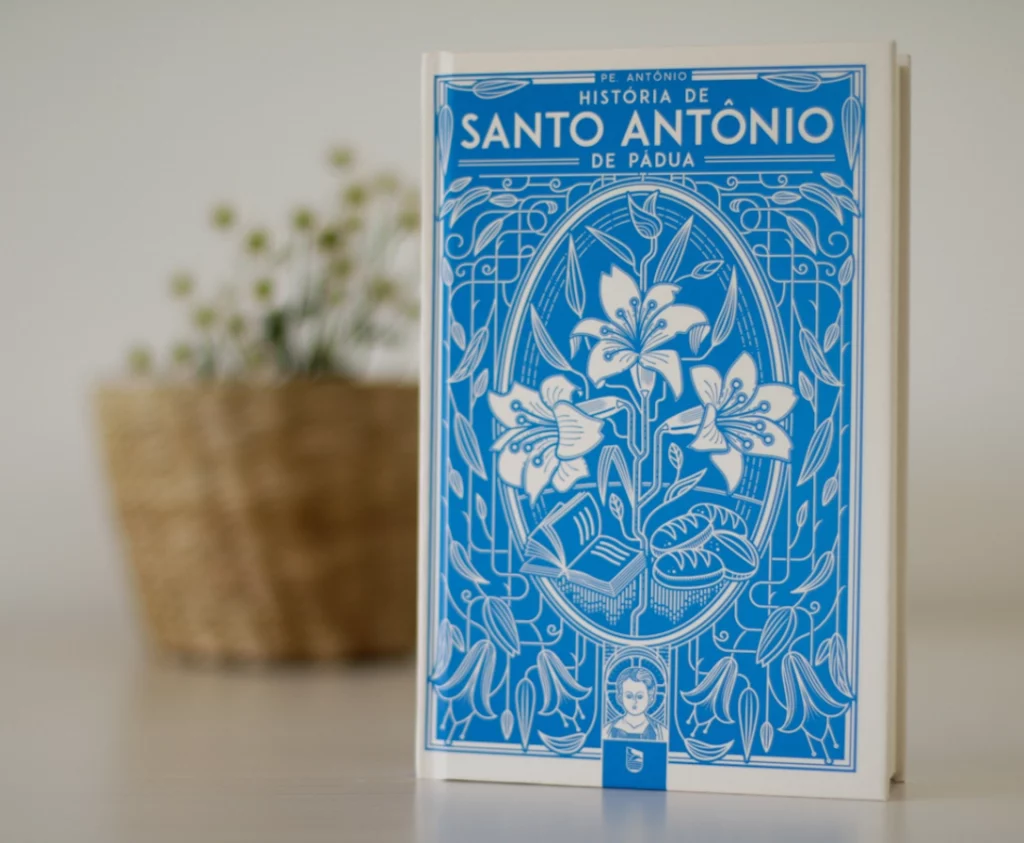 livro história de santo antônio de pádua, edição minha biblioteca católica. 
