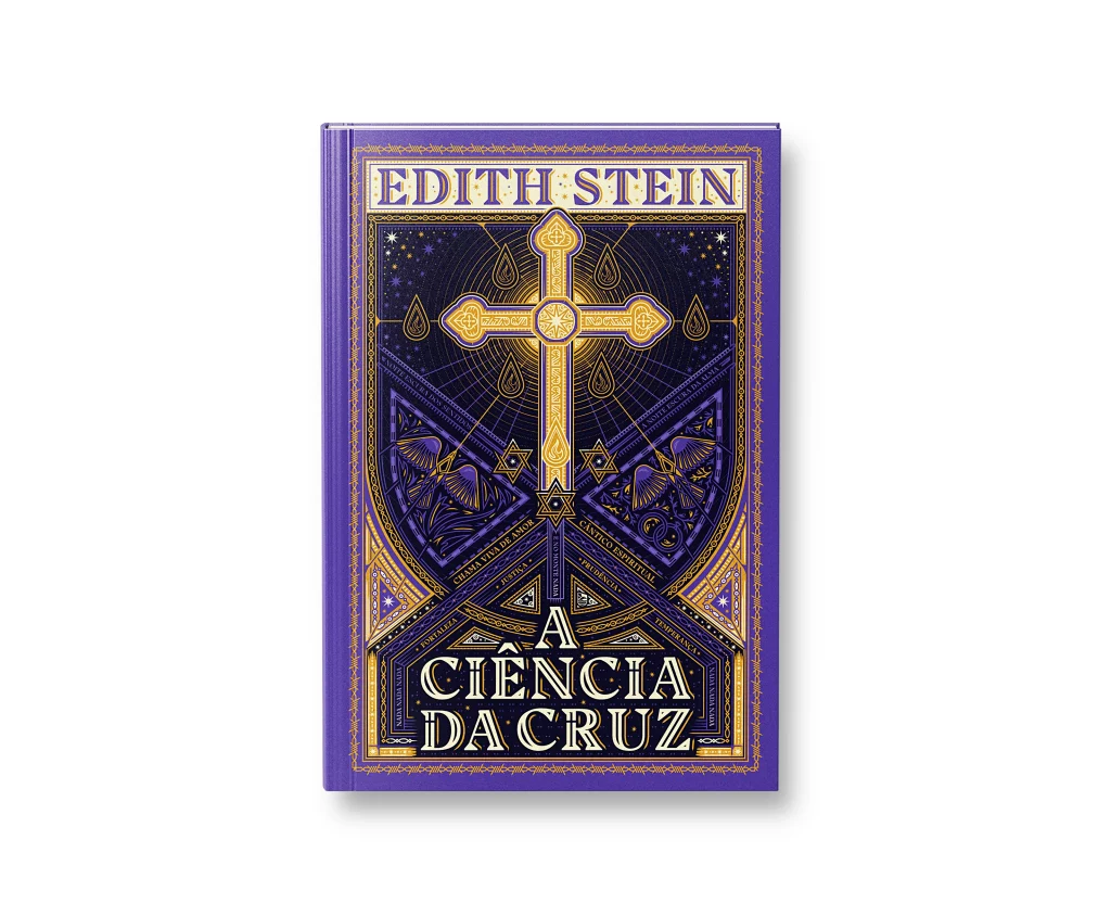 livro a ciência da cruz, de santa edith stein. edição da minha biblioteca católica.