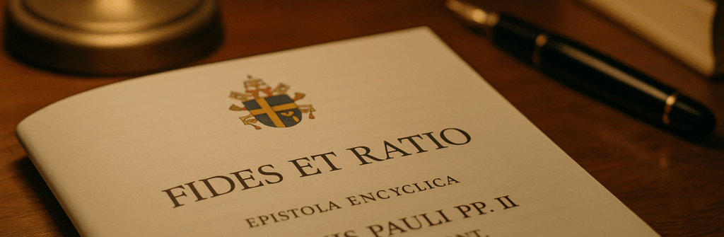 Fides et ratio: a relação entre a fé e a razão