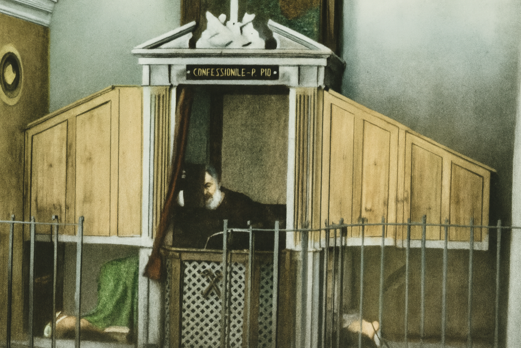 Padre Pio e a confissão: o tribunal do amor e da misericórdia