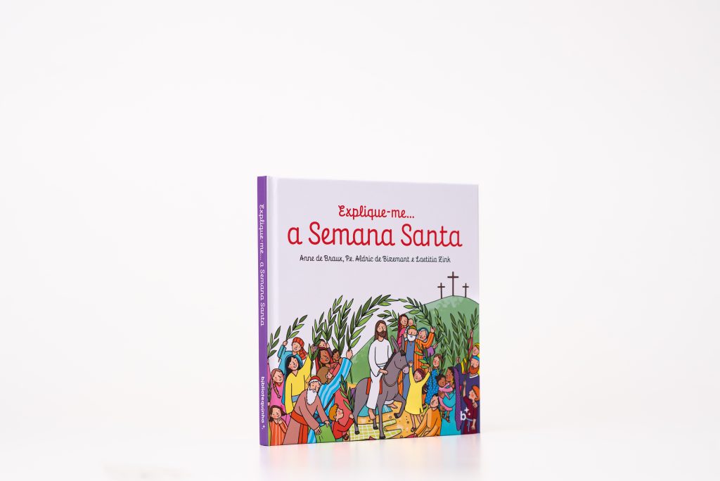 livro católico para crianças sobre a semana santa. 