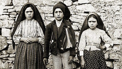 Os três pastorinhos de Fátima