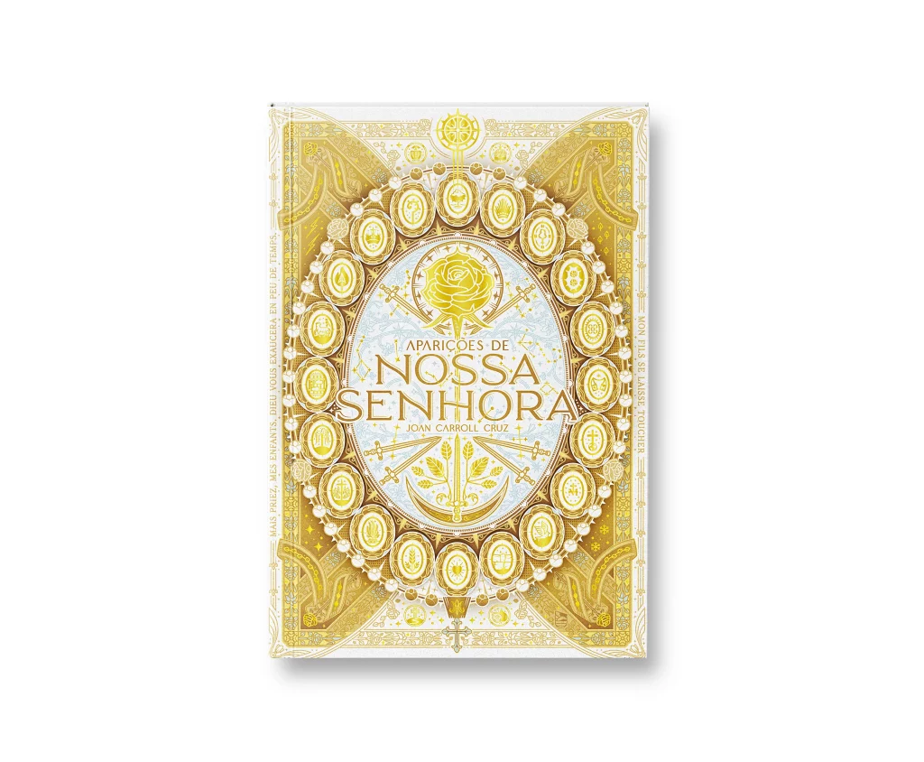 livro aparições de nossa senhora, edição da minha biblioteca católica.