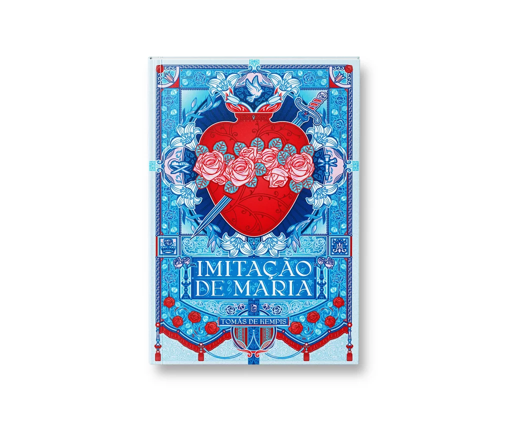 livro imitação, de tomás de kempis. edição da minha biblioteca católica.