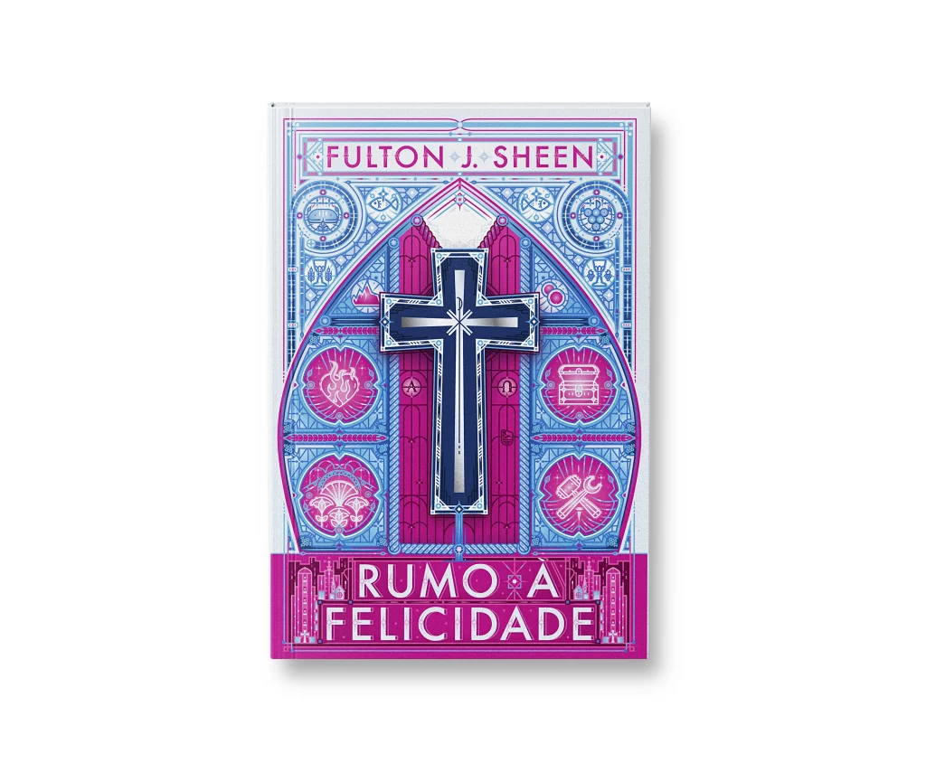 livro rumo à felicidade, de fulton sheen. edição da biblioteca católica.