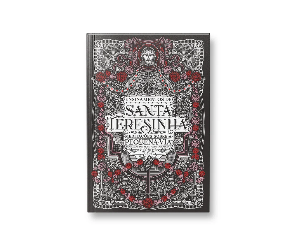 livro ensinamentos de santa teresinha, edição da minha biblioteca católica.