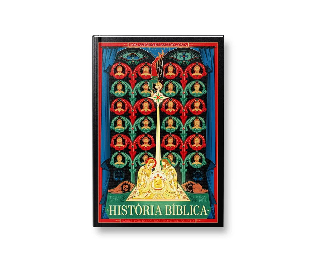 livro história bíblica, edição da minha biblioteca católica. 