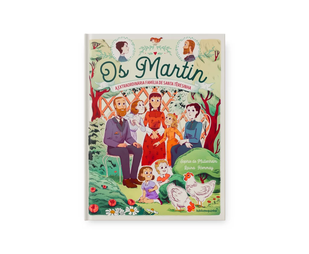 os martin, livro em quadrinhos sobre a família de santa teresinha.
