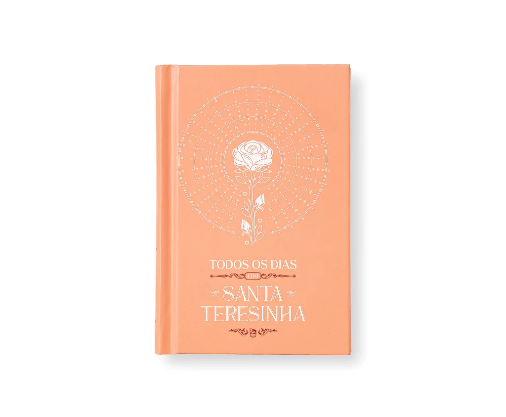 livro todos os dias com santa teresinha, edição da biblioteca católica.