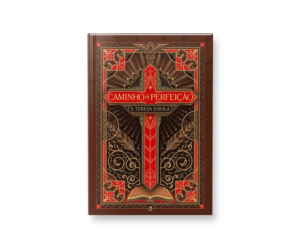 livro caminho de perfeição, edição da minha biblioteca católica. 